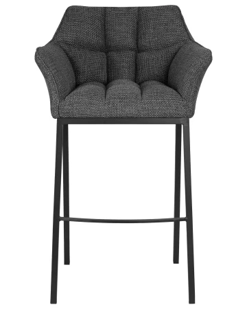 Купить Стул барный DOBRIN LUCAS, серая ткань (F-22) по выгодной цене для кафе, ресторанов и кухни