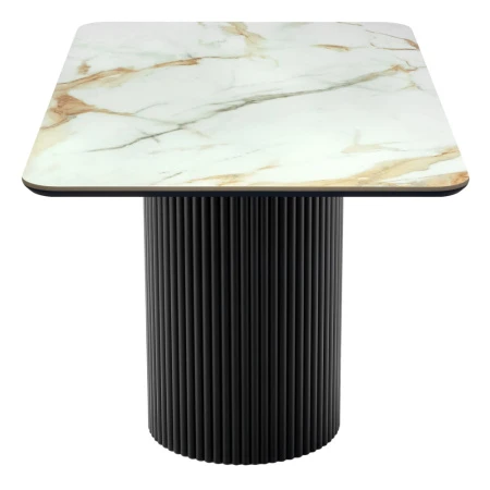 Купить Стол Festa 140x85x77см, керамогранит Calacatte gold по низкой цене