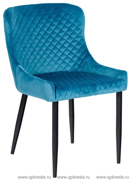 Стул Ститч велюр зеленый