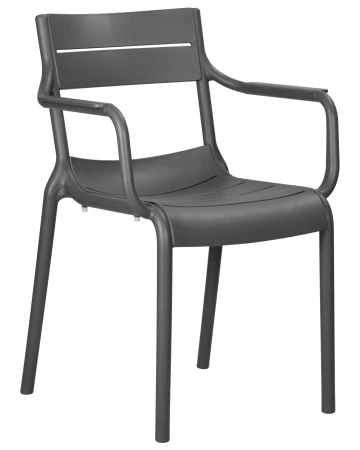 Купить Набор 4 шт Стул обеденный DOBRIN TIM ARM, темно-серый (GR-04) в интернет-магазине КупиКресла.ру