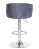 Стул барный DARCY (серый велюр (1922-19))