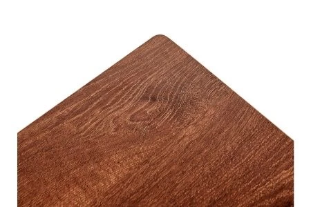 Купить Стол многофункциональный на колесах, 60x40 см, «РОЛЛ», 2 ножки, регул.высота, мдф, металл, тёмн. дерево, черный по низкой цене