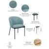 Купить Стул Milan бирюзовый по низкой цене