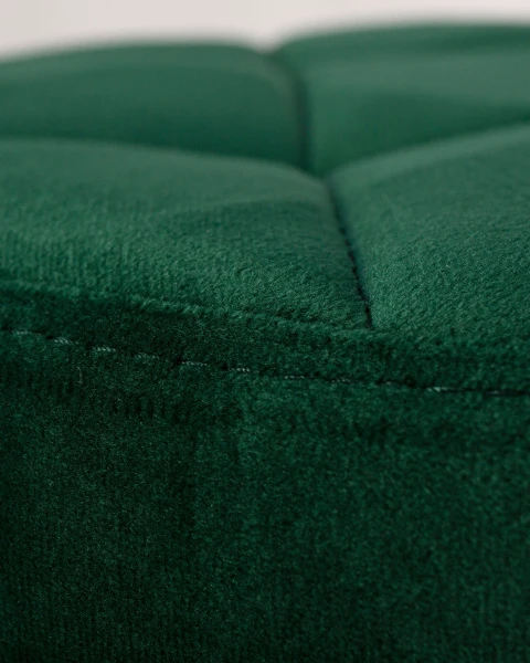 Купить Набор 2 шт Табурет барный DOBRIN BRUNO, зеленый велюр (MJ9-88) по низкой цене