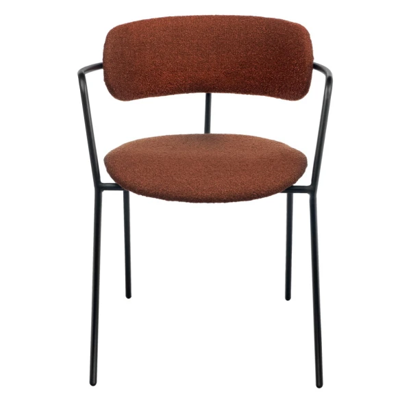 Купить Стул Ant букле терракотовый по низкой цене