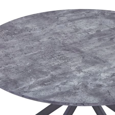 Купить Стол Ralf диам.120см, серая лава, антик по низкой цене