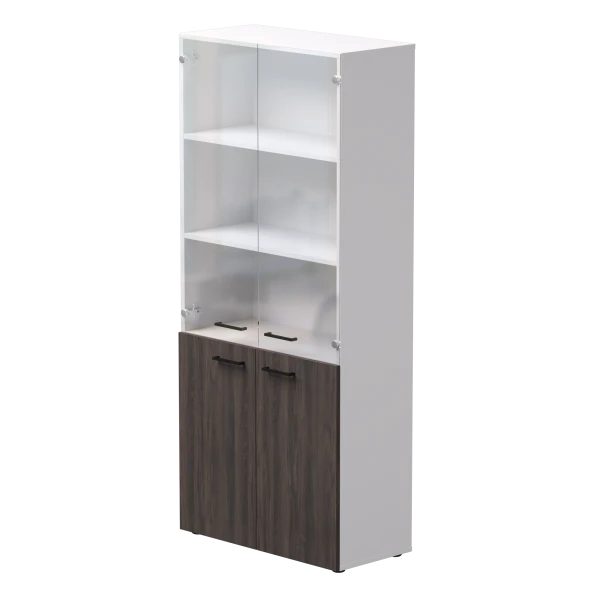 Купить Шкаф комбинированный Everprof EVO (ЭВО) 800х383x1835 Белый/Дуб Пасадена по низкой цене