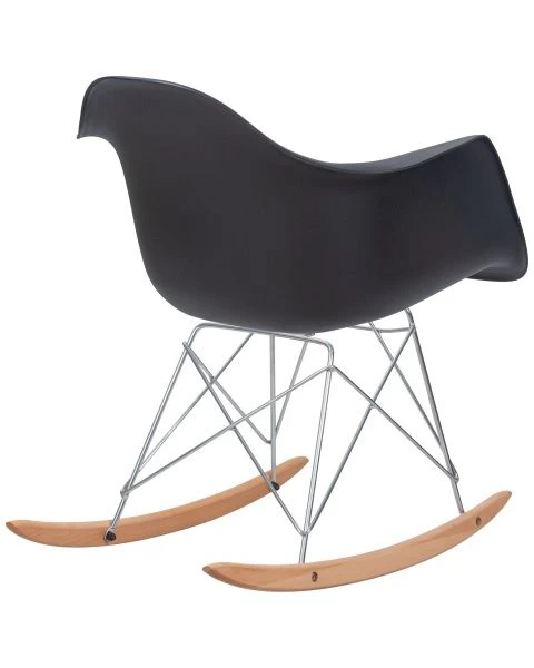 Кресло-качалка DOBRIN DAW ROCK (цвет черный)