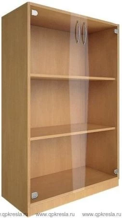 Шкаф средний широкий (2 средние двери стекло) В.СТ-2.4