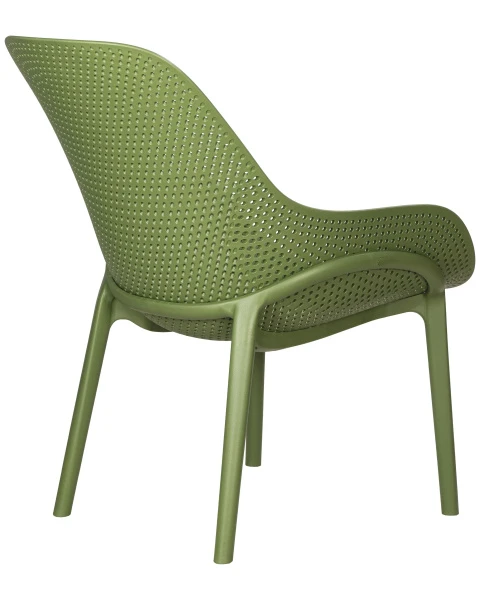 Купить Набор 4 шт Кресло DOBRIN LONZO, зеленый хаки (G-17) c УФ-защитой по низкой цене