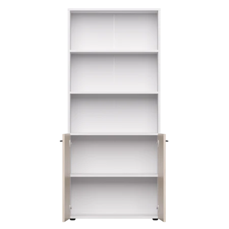 Купить Шкаф полузакрытый Everprof EVO (ЭВО) 800х383x1835 Белый/Дуб Соната по низкой цене