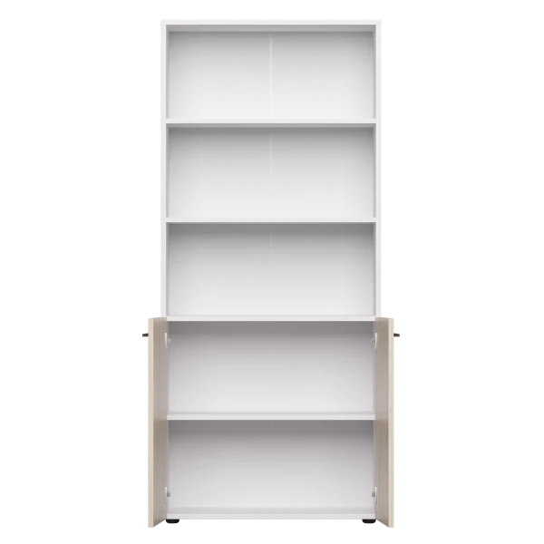 Купить Шкаф полузакрытый Everprof EVO (ЭВО) 800х383x1835 Белый/Дуб Соната по низкой цене