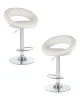 Набор 2 шт Стул барный DOBRIN MIRA, белый