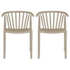 Комплект из 2-х стульев Venice капучино
