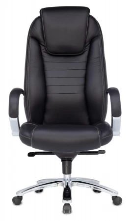 Кресла руководителя - Кресло руководителя Бюрократ T-9923SL черный кожа крестовина металл хром