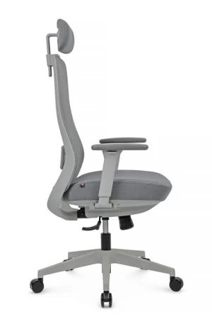 Кресло Miro 6249A-HS Серый пластик/Серый