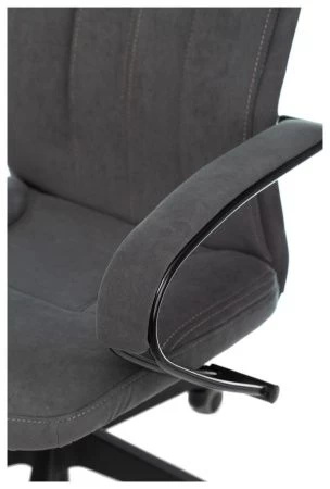 Кресло руководителя Бюрократ CH-608Fabric темно-серый Alfa 44 крестовина пластик