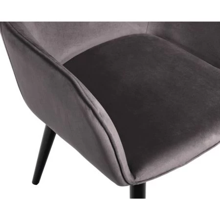 Купить Стул Frida тёмно-серый велюр в интернет-магазине КупиКресла.ру