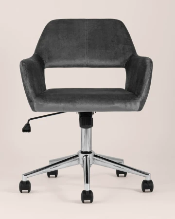 Офисные кресла - Кресло офисное Ross велюр серый