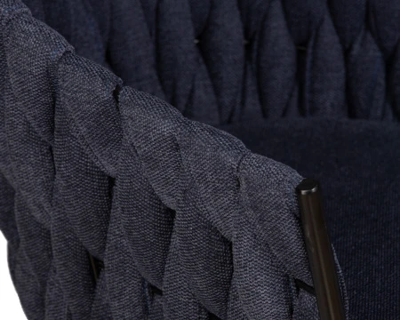 Купить Набор 2 шт Стул обеденный DOBRIN MATILDA, синяя ткань (LAR-275-29) в интернет-магазине КупиКресла.ру