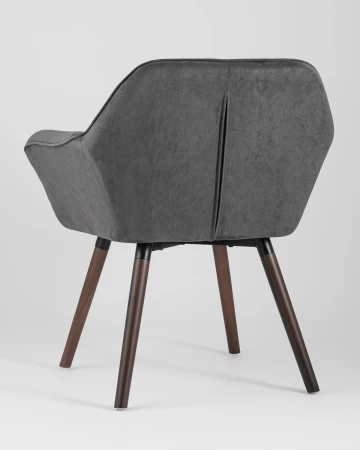 Купить Кресло Брайан темно-серое по низкой цене