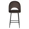 Купить Стул полубарный Leo кофейный по выгодной цене для кафе, ресторанов и кухни