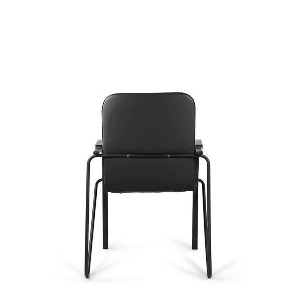 Купить Офисный стул Samba black (Самба) черный/орех по выгодной цене