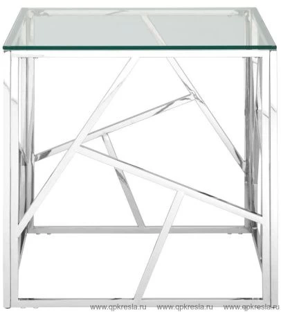 Журнальный столик АРТ ДЕКО 55 Серебро