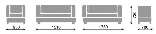 Диван Дублин 3