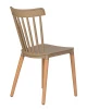 Купить Стул обеденный DOBRIN THEO, ножки светлый бук, цвет бежевый (GR-03) в интернет-магазине КупиКресла.ру