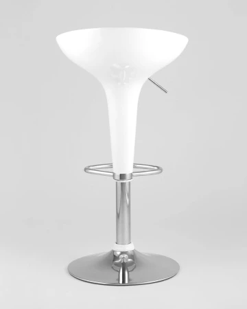 Купить Стул барный Bomba (Бомба) белый по выгодной цене для кафе, ресторанов и кухни