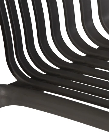 Купить Стул полубарный DOBRIN CHLOE, темно-серый (GR-04) по выгодной цене для кафе, ресторанов и кухни