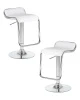 Набор 2 шт Стул барный DOBRIN CRACK, белый