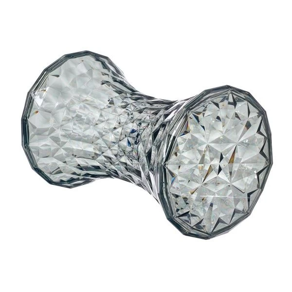 Купить Стул-пуф Stone прозрачный серый по низкой цене