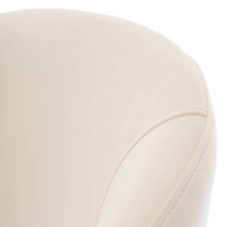 Купить Стул-полукресло Emil кремовый с золотыми ножками по низкой цене