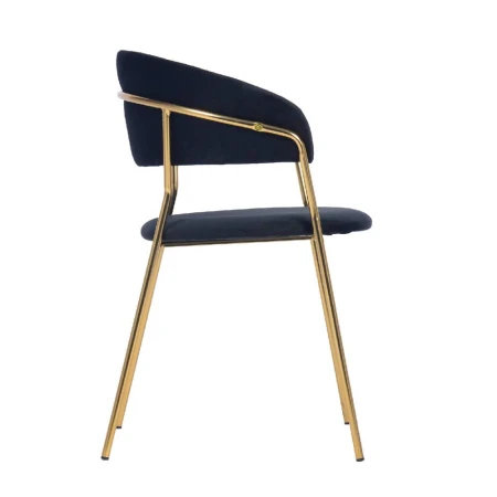 Купить Стул Turin чёрный с золотыми ножками в интернет-магазине КупиКресла.ру