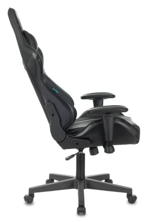 Кресла для геймеров - Кресло игровое Zombie A4 черный искусственная кожа с подголов. крестовина пластик
