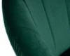 Купить Кресло дизайнерское DOBRIN EDISON BLACK, зеленый велюр (1922-9) по низкой цене