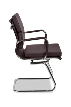 Конференц кресла - Кресло посетителя бизнес-класса College CLG-630 LXH-C Brown