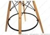 Барный стул Eames (Эймс) Пластик Белый