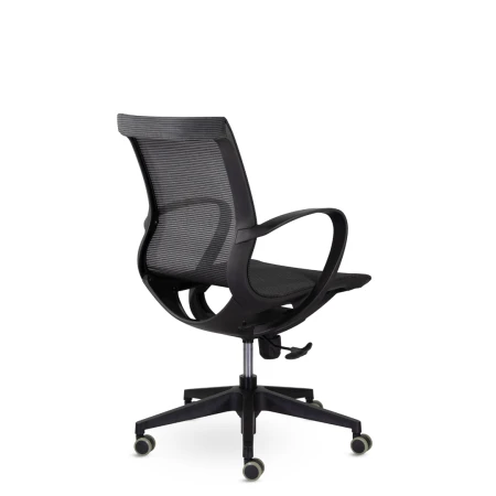 Офисные кресла - Кресло М-805 Йота/Yota black PL TC-01 (черный)