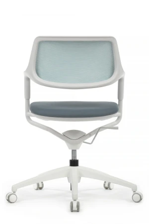 Офисные кресла - Кресло Scroll HY-813D Голубой/Серый