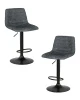 Набор 2 шт Стул барный DOBRIN TRAVIS, серый (VIVALDI15)