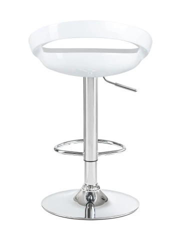Купить Стул барный DOBRIN DISCO, белый по выгодной цене для кафе, ресторанов и кухни