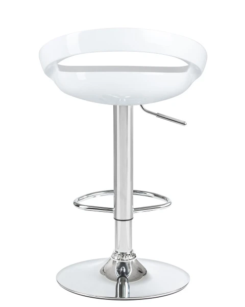 Стул барный DOBRIN DISCO, белый для кафе, ресторанов и кухни