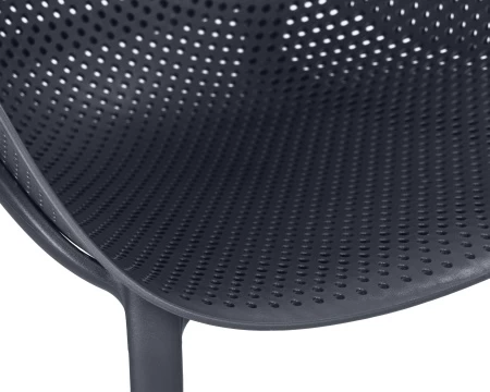 Купить Кресло DOBRIN LONZO, антрацит (GR-12) с УФ-защитой по низкой цене