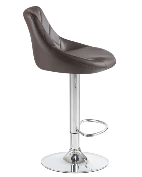 Купить Набор 2 шт Стул барный DOBRIN LOGAN, коричневый по низкой цене