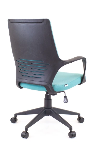 Кресло Everprof Trio Black LB T Ткань Бирюзовый