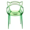 Купить Стул Masters прозрачный зелёный по низкой цене
