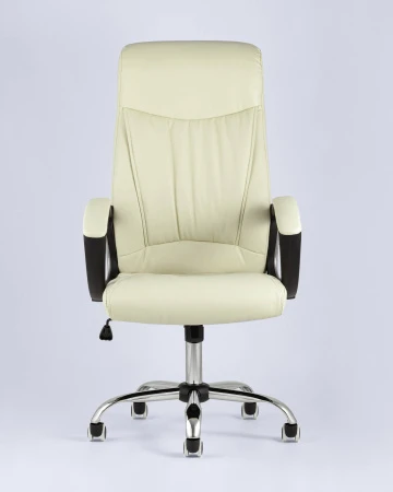 Кресла руководителя - Кресло руководителя TopChairs Tower бежевое